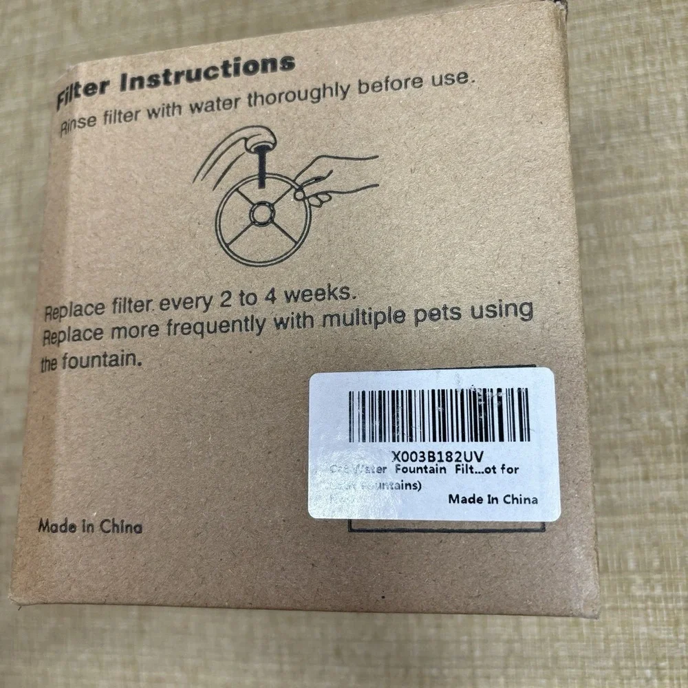 9pcs Pet Water Fountain Replacement Filters for Cat Drinking